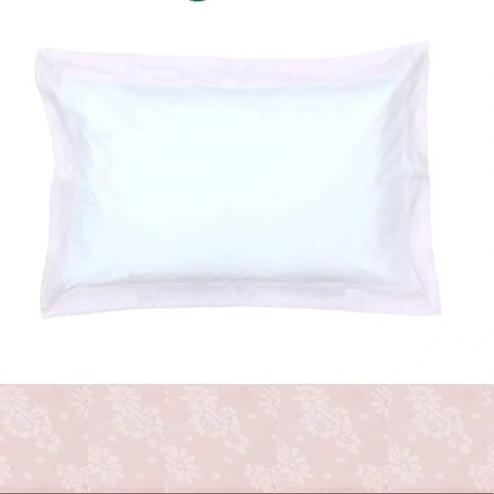 Paoletti Petite Fleur 100% Cotton Pillow Case NWT